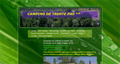 Desktop Screenshot of campingtrentepas.com